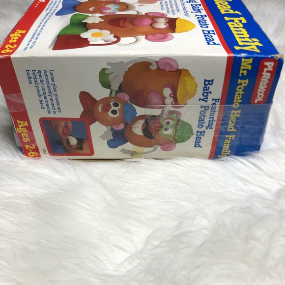 Mr. Potato Head Family Set Vintage Playskool 1986 Complete set with Box - Picture 10 of 12